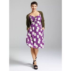 Disney The Nightmare Before Christmas Playing Cards Allover Print Slip Dress - S